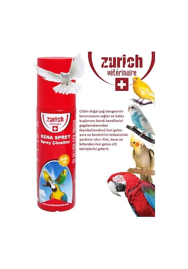Zurich Veterinaire Kuş Vitamin Herbo Sprey 150 ML