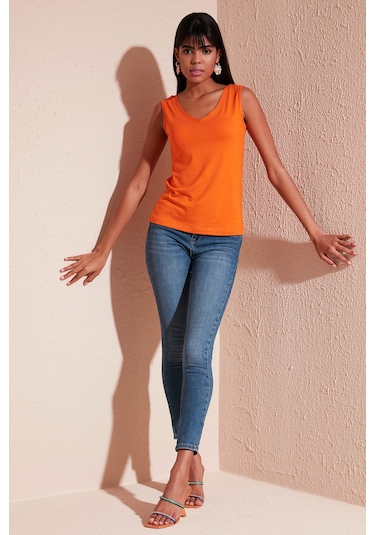Lela Bayan Bluz 5864384 Oranj Oranj
