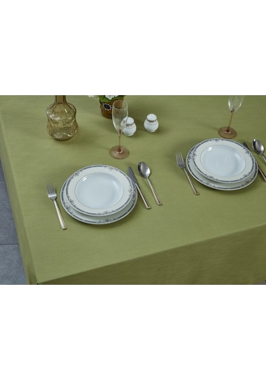 Misiny-Brüksel Yeşil Masa Örtüsü