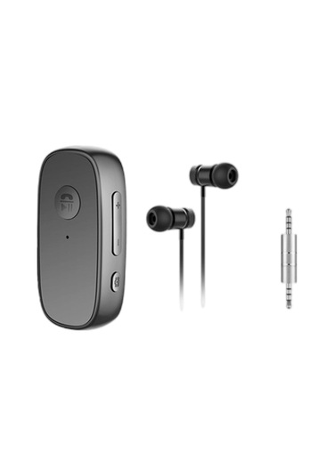 Homyl Araba Siyahı Için Bluetooth 5.0 Kulaklıklı-siyah