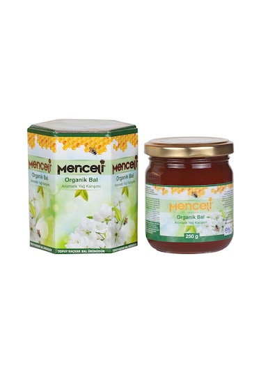 Topuy Kaçkar Menceli Aromatik Yağ Karışımı Organik Bal 250 G