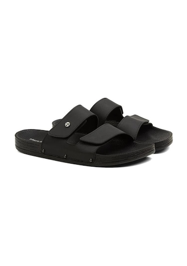 Pierre Cardin Pc-7039 Ortopedik Büyük Numara Erkek Terlik Siyah