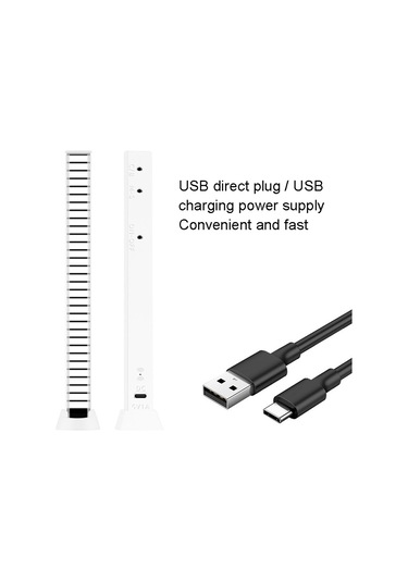 Sones Led Pick Up Light Aydınlatıcı Işık Efekti Masaüstü Gece Lambası, Renk: Beyaz Usb Fişi Diğer