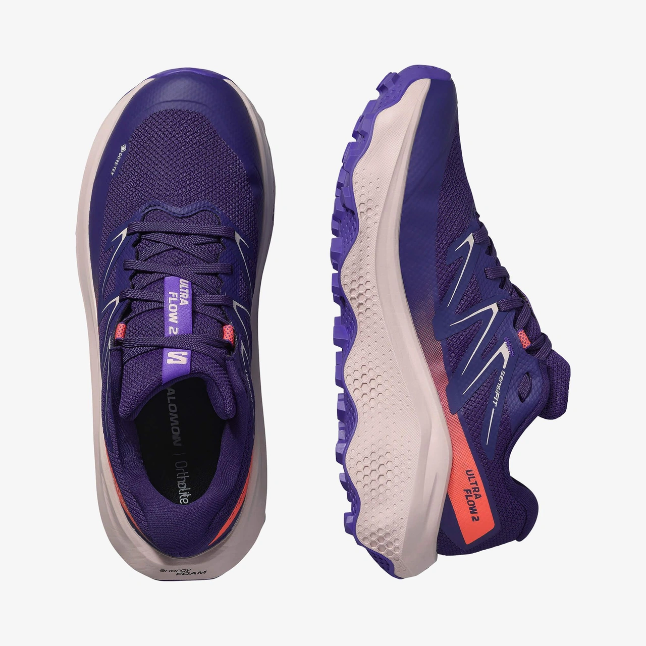 Salomon Ultra Flow 2 Gtx Kadın Koşu Ayakkabısı-30739 Mor