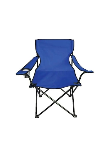 Ege Katlanır Kamp Sandalyesi Mavi Mavi