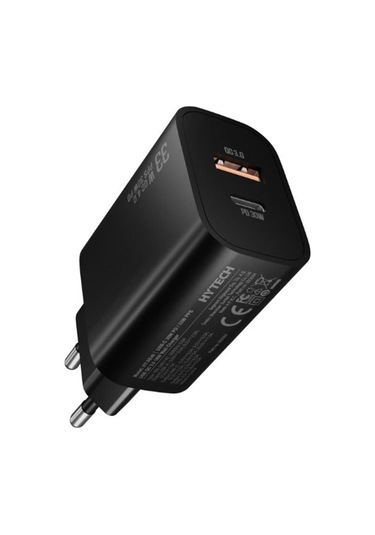 Hytech Hy-xe49 Type-c + Usb-a 30w Pd - 33w Pps Usb Qc 3.0 18w Hızlı Ev Şarj Adaptörü