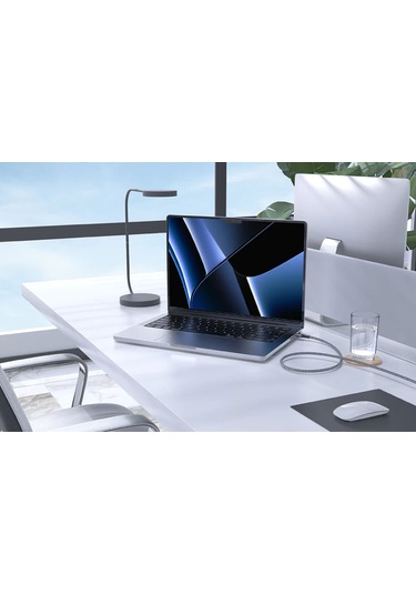 Geeksen Oraimo Ocd-cc11a Type-c'den Type-c'ye 2m Uzunluklu Gri Veri Kablosu