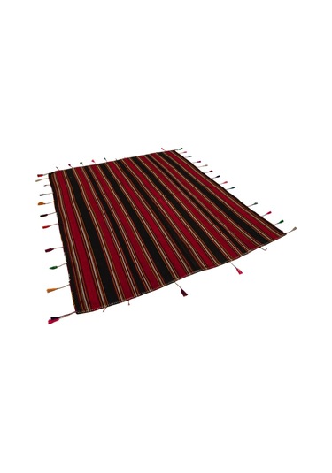 El Dokuma Şaheser Eskitme Vintage Halı 182 X 220 Cm 10170