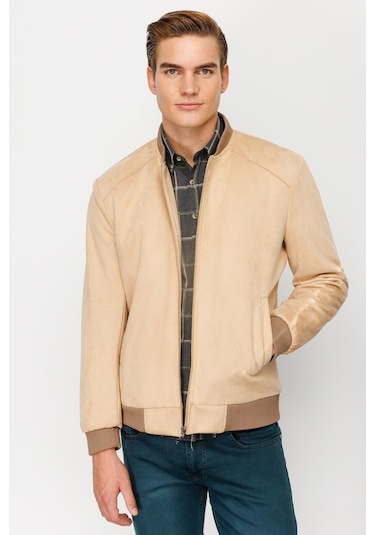 Igs Erkek Bej Standart Std Süet Mont Bej