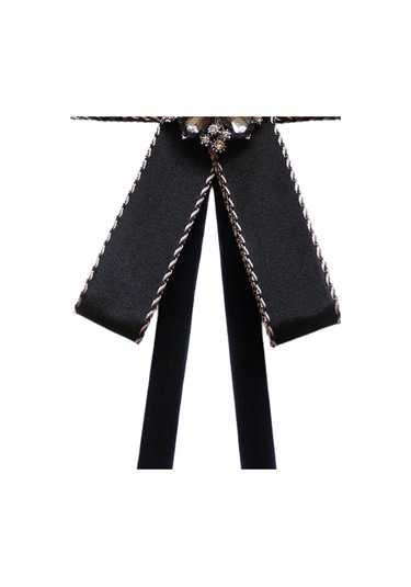 Homyl Takım Bluz Giyim Aksesuarları Için Kravat Bow Tie Siyah Çok Renkli