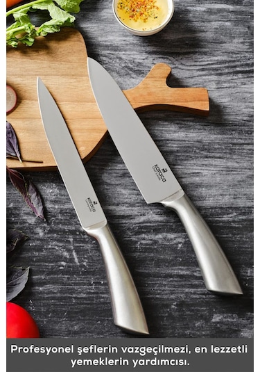 Karaca  Meister Bremen Alman Çeliği 9 Parça Bıçak Seti