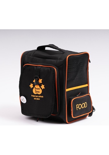 Brave Paws Kedi Ve Köpek Taşıma Çantası Açılabilir Fileli Katlanabilir Yıkanabilir Torik Model