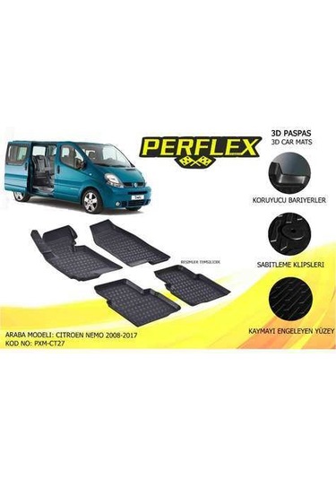 Renault Paspas Kaucuk Flexaır Traffıc-vivaro 2001-2015 - Perflex Fxk-rn34