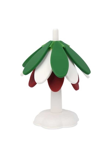 Ulzyvf Yalıtımlı Renkli Örtüsü Noel Mat Masa Isıya Isı Dayanıklı Çok B Ağacı Lk Çok Renkli