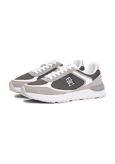 Tommy Hilfiger Casual Fashıon Runner Mıx Gri Kadın Sneaker Gri