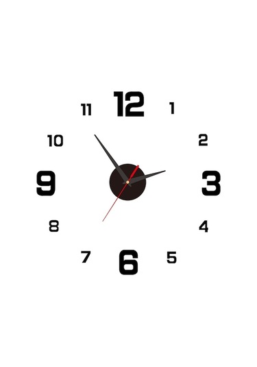 Yulong Moveevo Kişiselleştirilebilir Akrilik Duvar Saati - 40cm Renkli Çok Renkli