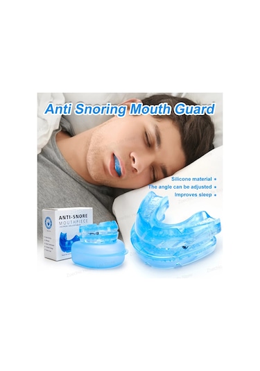 Ayarlanabilir Anti Horlama Ağız Koruyucusu Anti-horlama Ağızlık Uyku Cihazları Bruksizm Horlama Stoper Uykuyu Geliştirin Ağızlık Fildişi