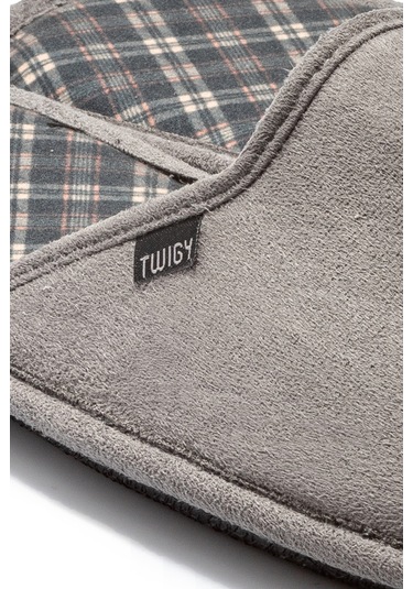 Promo Erkek Ev Terliği Gri-2 41/46 Gri