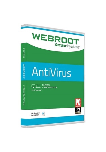 Webroot Secureanywhere Antivirus 180 Gün 3 Pc Online Teslim