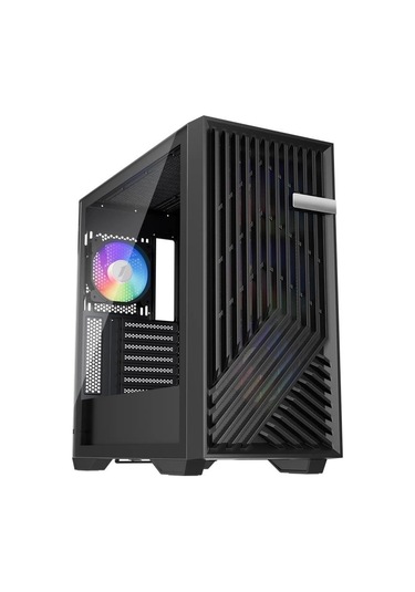 Ontech - 1st Player Fd8 Siyah 750w 80+ Argb 6x12cm Fan Temperli Cam Mesh Usb 3.0 E-atx Kasa