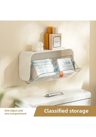 Reedark Duvar Takımı Bölmeli Pp Plastik Depolama Kutusu - Gözlük, Kozmetik Ve Ev Gereçleri İçin Stüdyo/ev/hostel Organizatörü Şeffaf Fıstık Kahverengi