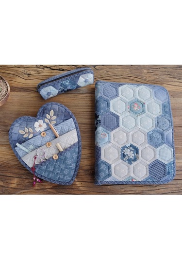 Suntek 3 Adet Kahve Fincanı Saklama Çantası Kapitone Şablonu