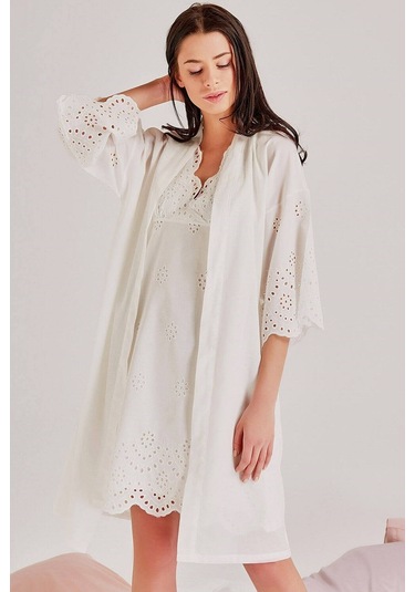 Magic Form 46108 Ekru Tek Sabahlık