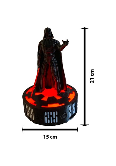 Star Wars Darth Vader Dekoratif Led Aydınlatma Çok Renkli