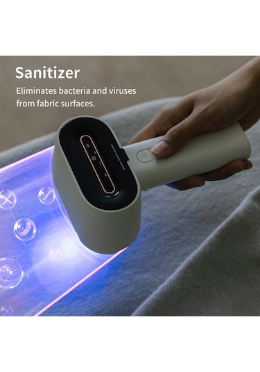 Bosphorusboutique02 İki Uçlu Kuru Top Dürtme Aleti, 3 Vites, 6 Bıçak, Kalın Kafes, 2000mah Li-pil, Beyaz Beyaz