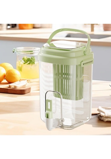 Suntek İçecek Dispenseri Konteyner Çaydanlık Su Yeşil