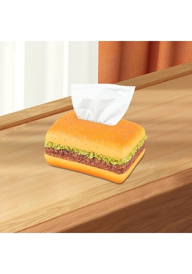 Pazly Tutucu Suntek Kolay Kare Hamburger Hediyelik Doldurulabilir Doku Ak Çok Renkli