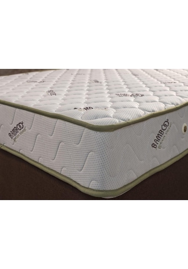 Nironyatak Tek Kişilik 80X200 Cm Bamboo Lüks Ortopedik Yatak