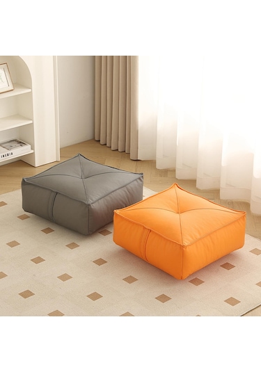 Suntek Magideal Yer Minderi Kare Açık Veranda Ofis Koltuğu Turuncu