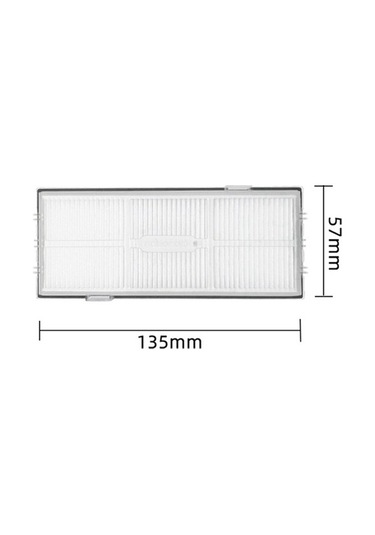 Unimarket T7s T7 Plus T7splus S7 Hepa Filtre Mop Bezi Yedek Parça Ana Fırça Yan Fırça Single 1 Adet Filtre