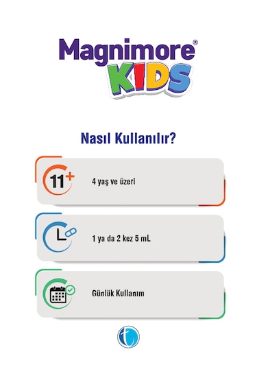 Magnimore Kids Magnezyum Pidolat 200 Ml