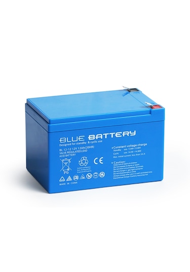 Blue Battery 12v 12ah Bakımsız Kuru Akü 2026 Ocak Üretim