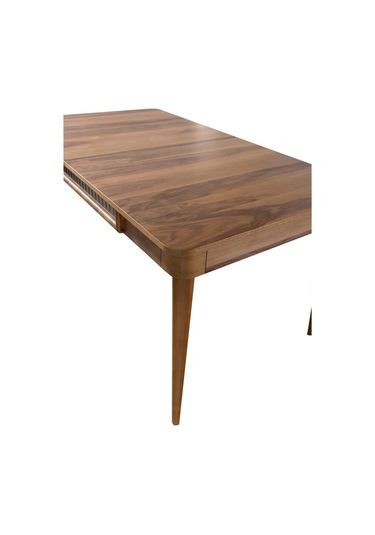 Miryan Yemek Odası Takımı Yemek Masası + 4 Adet Sandalye Kahverengi