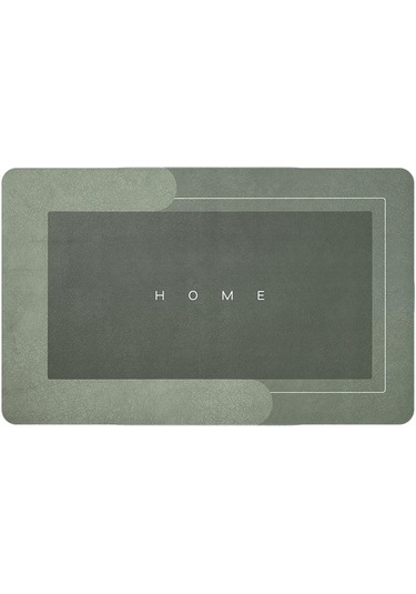 Suntek Kapı Paspası Giriş Çabuk Kuruyan Halı Zemin Yeşil40x60cm Kayıt