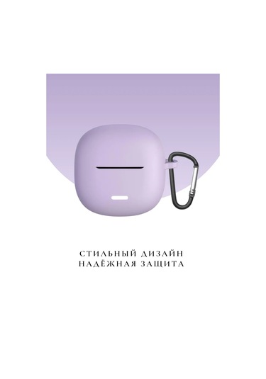 Casetime Xiaomi Redmi Buds 6 Lite Kulaklık Kılıfı 313077958 Violet