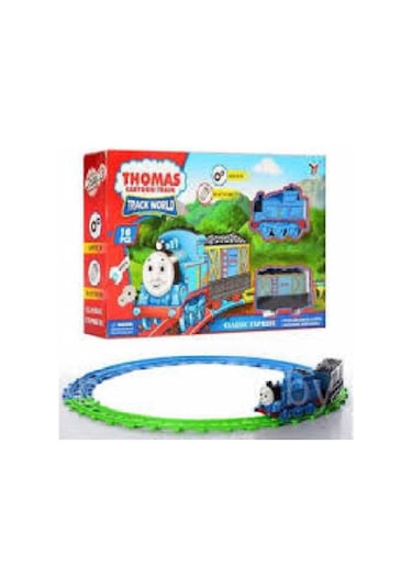 Thomas Pilli Tren Seti 10 Parça - Tomas Raylı Tren