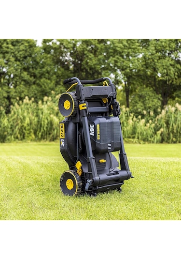 Cat DG272 36V 4.0AH Li-ion Profesyonel Kömürsüz Şarjlı Çim Biçme Makinesi