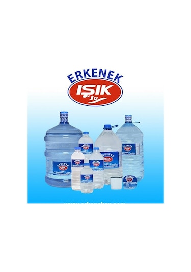 Erkenek Işık Su Doğal Kaynak Suyu 12 Li Ph 7.2