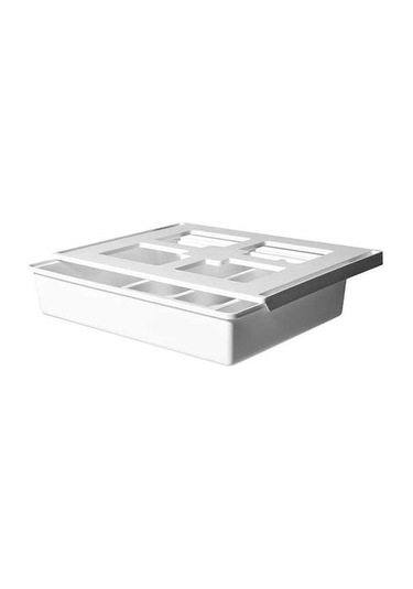 Pazly Yapışkanlı Ve Saklama Pratik Okul Ofis, Mutfak İçin Düzenleyici Çözümü Çekmeceli Beyaz - Yk Beyaz