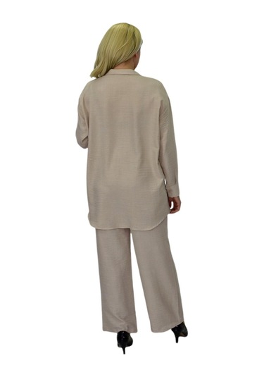 Kadın Ayrobin İkili Bluz Pantolon Takım Bgl-st03710 001