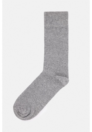 SÜVARİ Gri Düz Çorap-33602 Gri