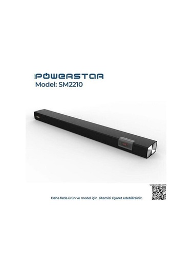 Powerstar Müzik Kutusu Powerstar Sm-2210 Soundbar 90cm Bluetooth - Usb - Hafıza Kartı