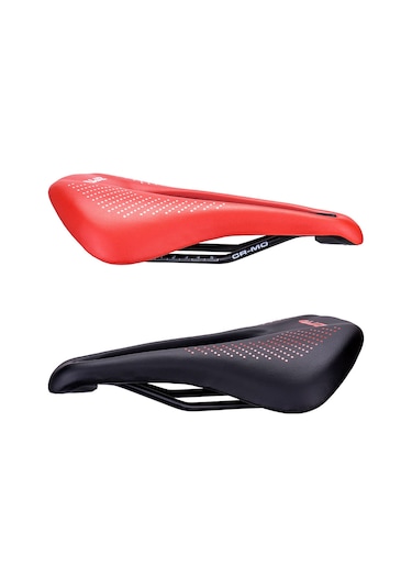 Jeemson Ztto Bisiklet Sele - Ortopedik, Hafif, Konforlu Ve Hava Geçirgen Sürüş Keyfi Siyah-kırmızı Çok Renkli