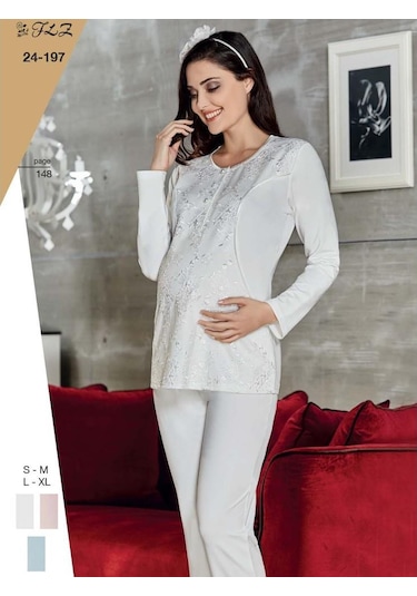 Flz 24-197 Lohusa Pijama Takım