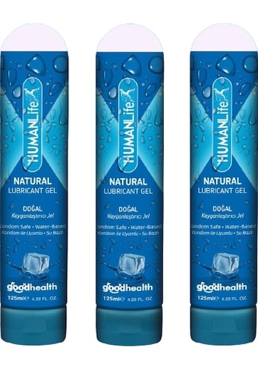 Humanlife Kayganlaştırıcı Jel Lubricant 3 x 125 ML