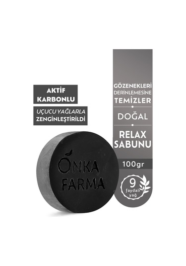 Onka Farma Relax Bambu Aktif Karbon Sabun 100 G